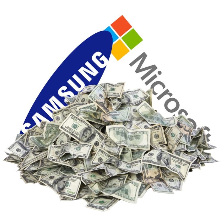 Microsoft Samsung Spat